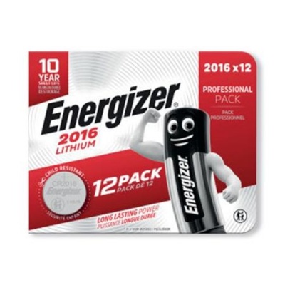 Gombelem, CR2016, 12 db, ENERGIZER