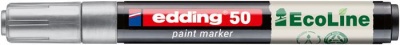 Lakkmarker, 2-3 mm, EDDING "50", ezüst