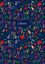 Naptár, tervező, A5, heti, DAYLINER, "Colors", Folk